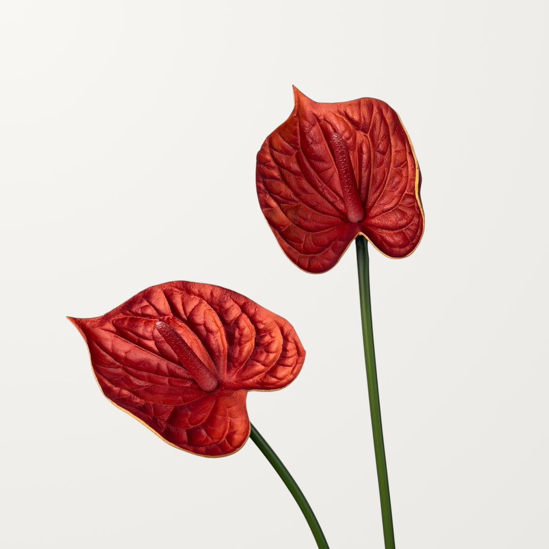 Bloom Anthurium – Burnt Orange (Real Touch) - view 2
