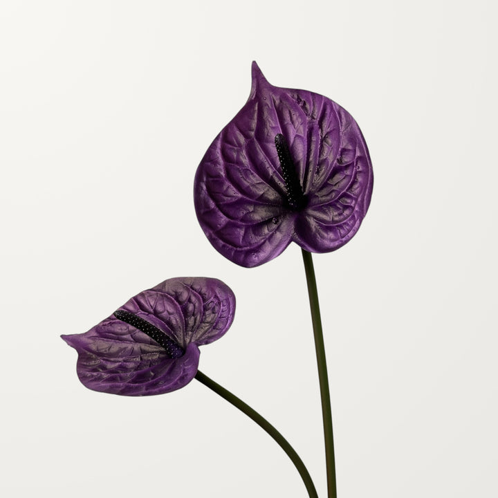 Bloom Anthurium – Deep Purple (Real Touch) - view 2