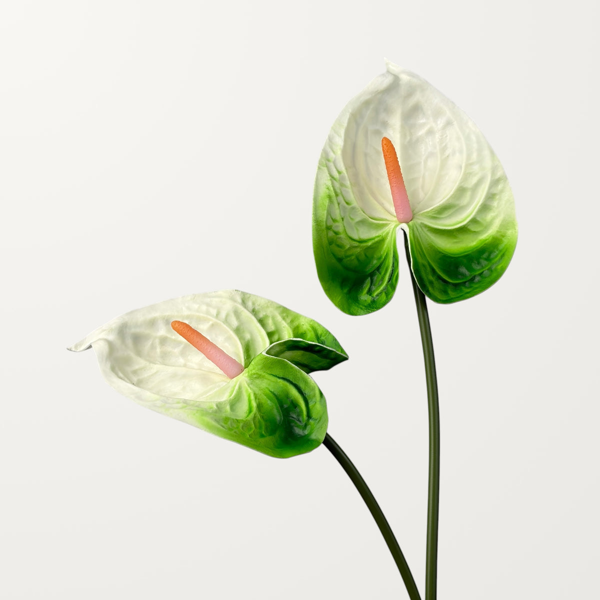 Bloom Anthurium Large – Emerald White (Real Touch) - view 2