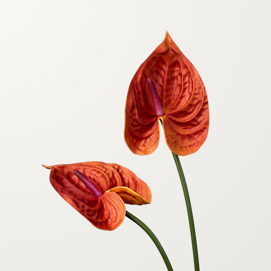 Bloom Anthurium Large – Orange (Real Touch) - view 2