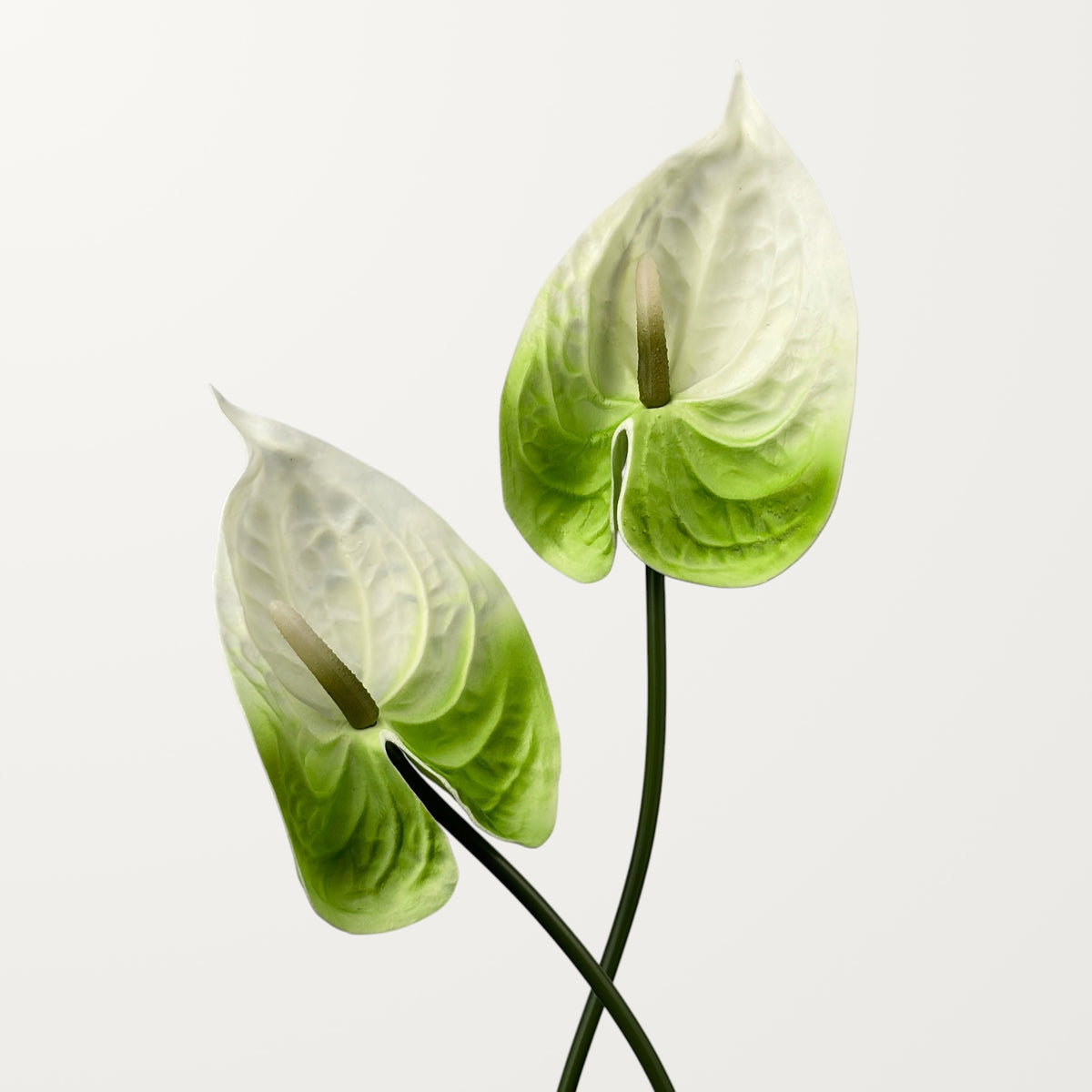 Bloom Anthurium Large – Soft Emerald (Real Touch) - view 2