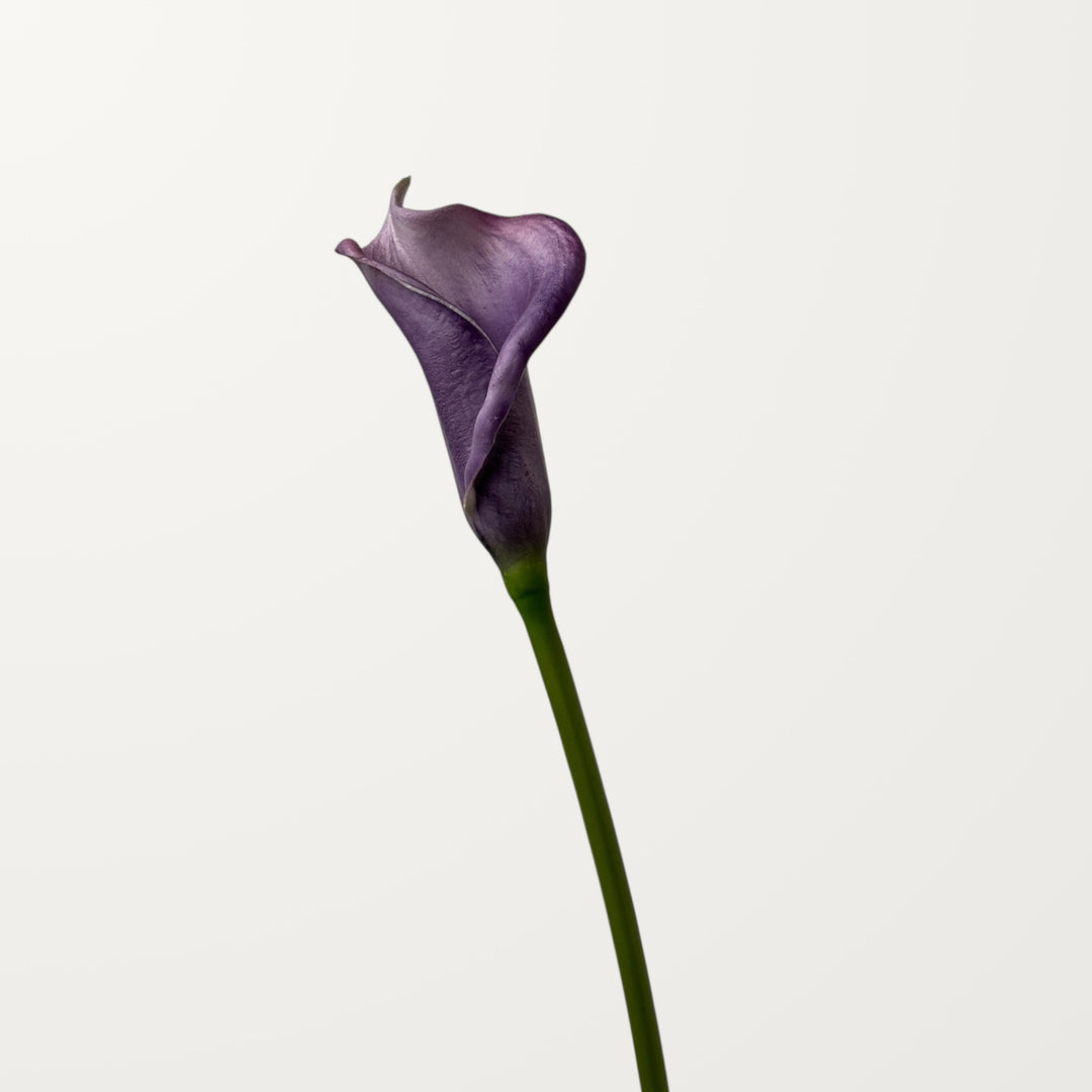 Calla Lily – Dusty Purple (Real Touch) - view 3