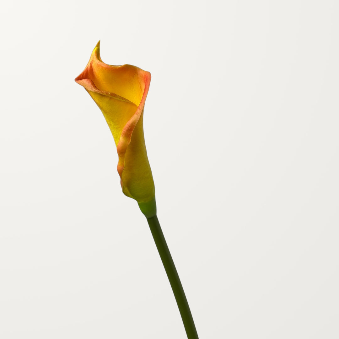 Calla Lily – Orange (Real Touch) - view 3