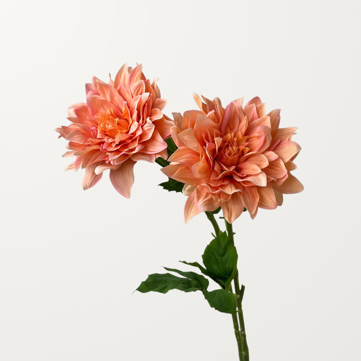 Grand Dahlia – Peach Orange (Real Touch) - view 2