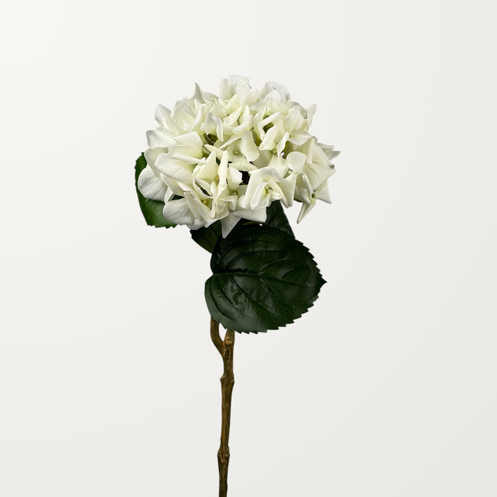 Curled Petal Hydrangea – White (Real Touch) - view 2