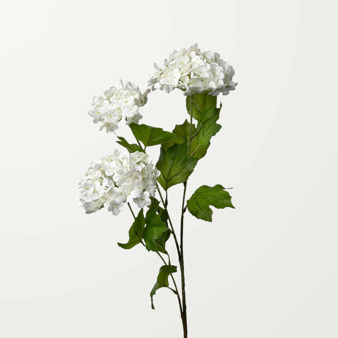 Snowball Hydrangea – White (Real Touch) - view 2