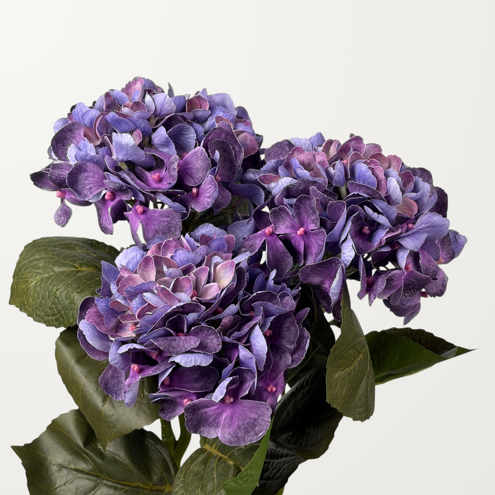 Aloha Hydrangea – Deep Purple (Real Touch) - view 3