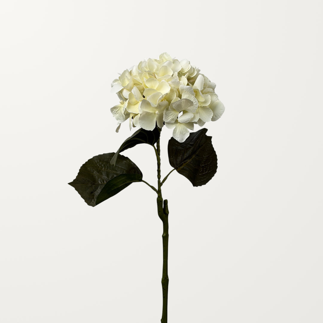 Aloha Hydrangea – Ivory White (Real Touch) - view 2