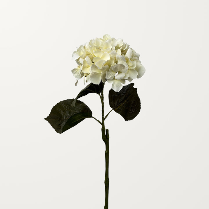 Aloha Hydrangea – Ivory White (Real Touch) - view 2