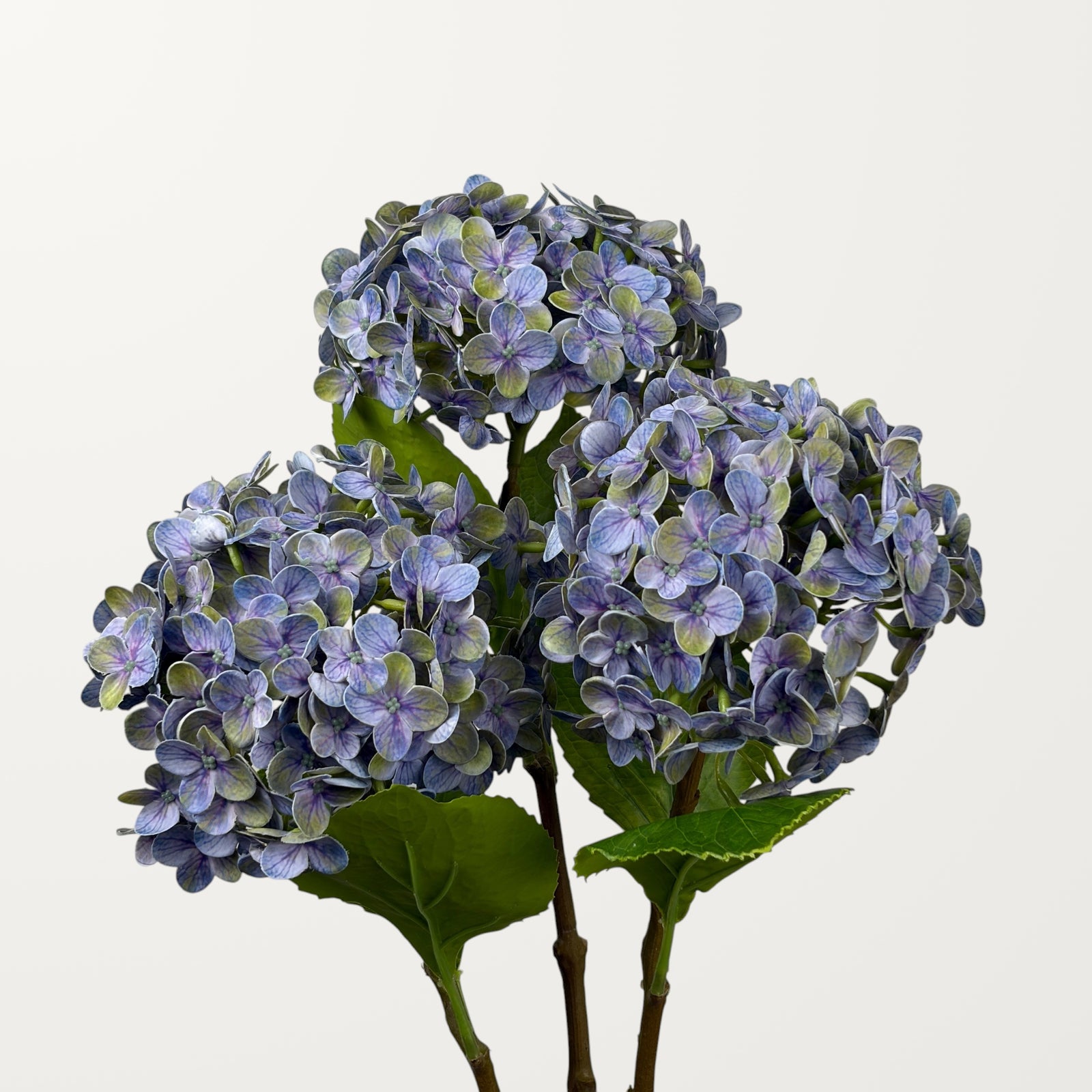 Annabelle Hydrangea – Purple Blue (Real Touch) - view 3