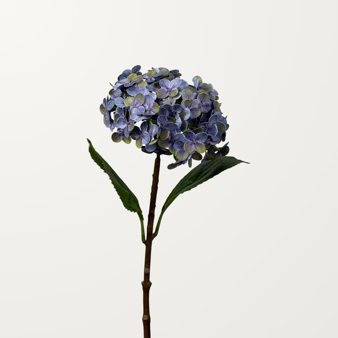 Annabelle Hydrangea – Purple Blue (Real Touch) - view 2