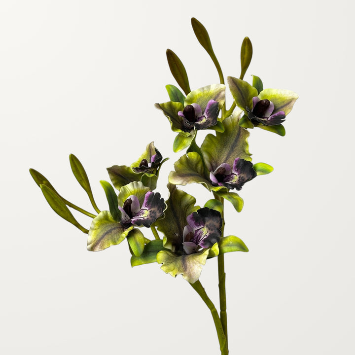 Cattleya Orchid – Olive Green (Real Touch) - view 2