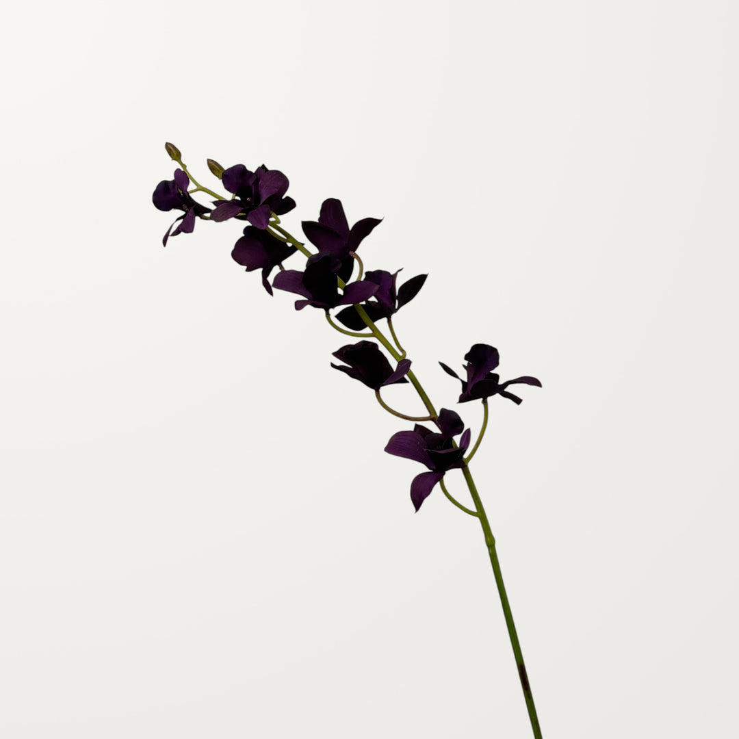 Dendrobium Orchid – Deep Purple (Real Touch)