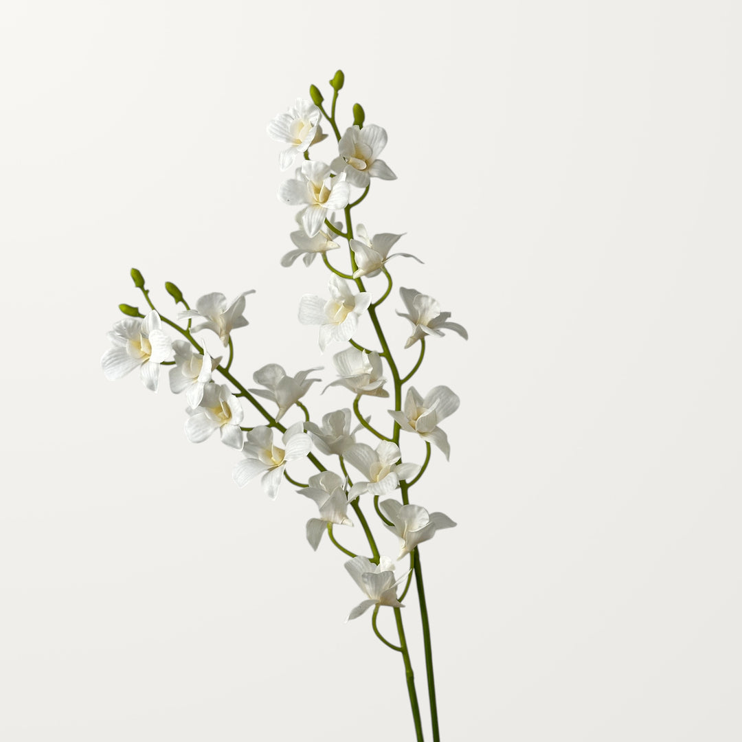 Dendrobium Orchid – White (Real Touch) - view 2