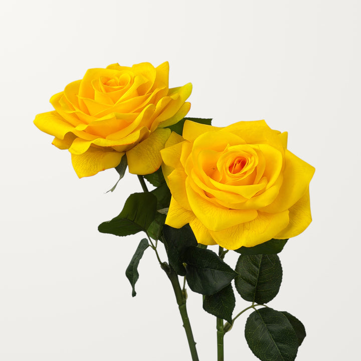 Large Rose – Yellow (Real Touch) - view 2
