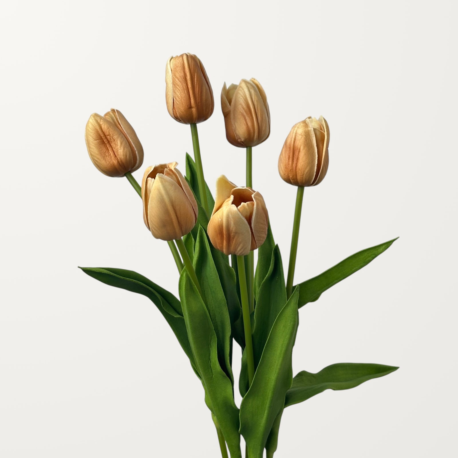 Tulip Bud – Peach Orange (Real Touch) - view 2