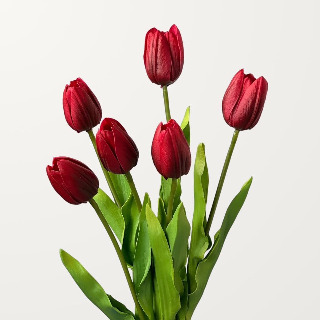 Tulip Bud – Red (Real Touch) - view 2